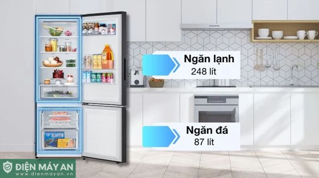 Tủ lạnh LG Inverter 335 lít LTB33BLMA